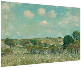 Obraz - Alfred Sisley, Meadow, reprodukcia (90x60 cm)