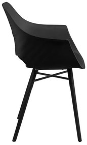 Jedálenská stolička Ramona čierna