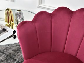 Kreslo Lasair (ružová + chrómová). Akcia -19%. Vlastná spoľahlivá doprava až k Vám domov. 1110158