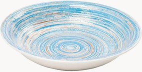 Ručne vyrobené hlboké taniere Swirl, 6 ks