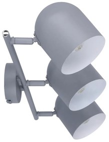 Svetlomodré stropné svietidlo s kovovým tienidlom 55x10 cm Azuro – Candellux Lighting