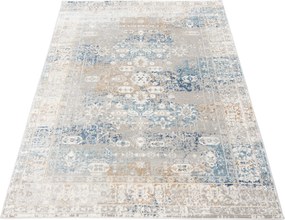 TA Koberec G549E BIELA/D_MODRÁ IDAHO HIL Rozmer: 240x330 cm