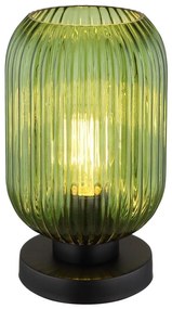 Globo 15469TG - Stolná lampa NORMY 1xE27/40W/230V zelená