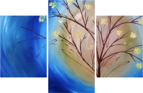 Obraz - Strom zakrývajúci slnko (90x60 cm)