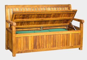 Fakopa -  Lavica PIETRO 180 cm s úložným priestorom, teak prírodná