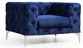 Kreslo Como Navy Blue