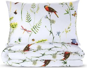 Letná sada periny a vankúša VTÁČIKY