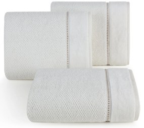 BAVLNENÝ UTERÁK SALADO 70X140 CM KRÉMOVÁ