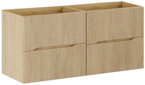 Závěsná skříňka pod umyvadlo Nordic 120 cm dub cremona