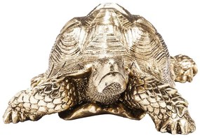 Turtle dekorácia zlatá