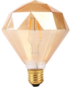 DekorStyle Žiarovka LED teplá - dekoratívny tvar diamantu
