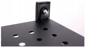 Kuchynský regál na kolieskach Ricos 2 (čierna). Akcia -16%. Vlastná spoľahlivá doprava až k Vám domov. 1133075