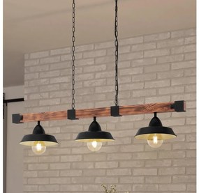 Eglo 44086 - Luster na reťazi OLDBURY 3xE27/60W/230V