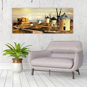 Obraz - Veterné mlyny (120x50 cm)