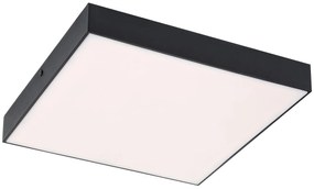 RABALUX LED vonkajšie stropné svietidlo TARTU, 24W, teplá biela-studená biela, 30x30cm, čierna