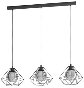 Eglo 43483 - Luster na lanku VERNHAM 3xE27/40W/230V