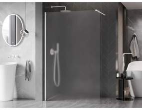 Mexen, Mexen Kioto-X sprchová stena 70 x 200 cm, matná 10 mm, biela - 800-070-101-20-30-X