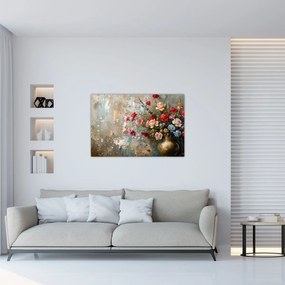 Obraz - Váza kvetov (90x60 cm)