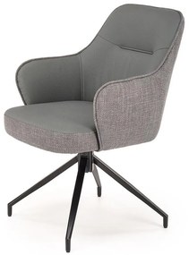 Stolička K527 popol/svetlý popol