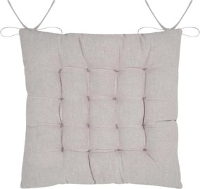 Oboustranný podsedák na židli Tilda 38x38 cm šedý