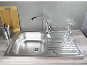 Deante ZM5_3110 - Kuchynský drez TANGO 50x80 cm dekor