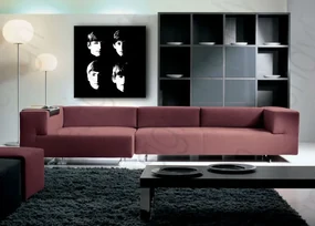 Ručne maľovaný POP Art obraz Beatles | rôzne rozmery