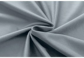 Šedo-modrý zatemňovací závěs VELVET 140x250 cm Zavesenie: Riasiaca páska