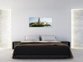 Obraz Mount Batur (120x50 cm)