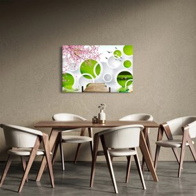 Obraz - Mólo nad jazerom (90x60 cm)