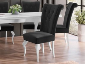 Jedálenská stolička ST63, Dostupné poťahy: Magic Velvet 2250, Farby: biela