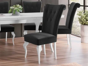 Jedálenská stolička ST63, Dostupné poťahy: Magic Velvet 2225, Farby: biela