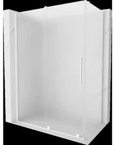 Mexen Velar posuvná sprchová kabína 140 x 70 cm, matné sklo, biela - 871-140-070-31-20