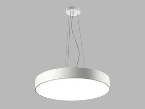 LED2 Závesné LED osvetlenie na lanku RINGO, 42W, teplá biela, okrúhle, biele