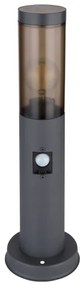Globo 3158SAS - Vonkajšia lampa so senzorom BOSTON 1xE27/15W/230V 45 cm IP44