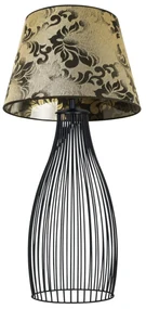 Stolná lampa Werona, 1x textilné tienidlo (výber zo 6 farieb)