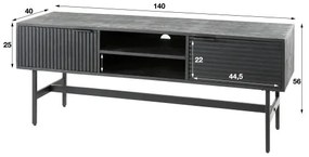 TV-skrinka 28-11 Marina 140cm Drevo Mango  - Komfort-nábytok