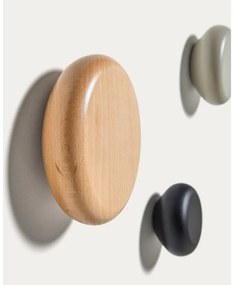 Nástenné drevené háčiky v súprave 3 ks Nadue – Kave Home