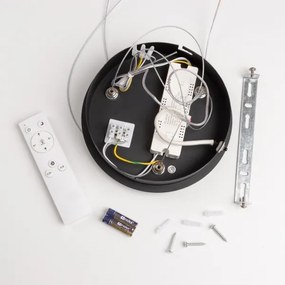 Brilagi - LED  Stmievateľný luster na lanku LED/40W/230V 3000-6500K čierna + DO