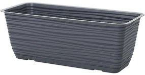 Kvetináč Sahara s podstavcom 60 cm antracit