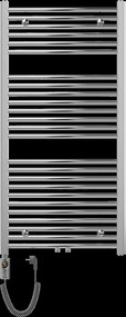 Mexen Ares, elektrické vykurovacie teleso 1200x600 mm + vykurovacia tyč 600 W, chrómová, W102-1200-600-2600-01