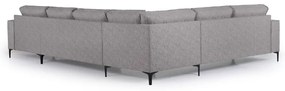 Sivá rohová pohovka (pravý roh/do "U") Copenhagen – Scandic