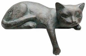 Cats Life soška sivá 11 cm