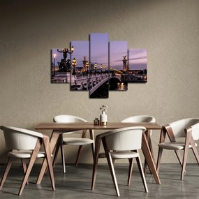 Obraz - Most Alexandra III. v Paríži (150x105 cm)