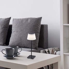 Rabalux 76010-LED Stmievateľná nabíjacia stolná lampa TAENA LED/4W/3,7V IP44 čierna