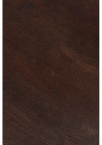 Okrúhly odkladací stolík z mangového dreva ø 30 cm Izzy – White Label