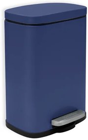 Spirella Spirella pedálový odpadkový kôš akira matná modrá oceľ 5 l 10.20821