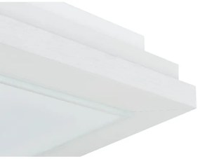 Argon 1865 - Stropné svietidlo TABOR 4xE27/15W/230V 42x42 cm biela