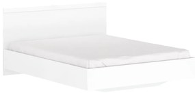 Kondela Manželská posteľ, 160x200, biela, LINDY