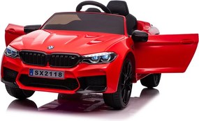 LEAN CARS BMW M5 DRIFT Červené auto na batérie