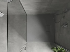 Mexen Hugo štvorcový sprchový kút SMC 90 x 90 cm, sivý - 42619090